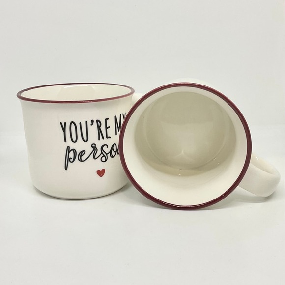 2 Ceramic Mugs “You’re My Person” - Picture 4 of 5